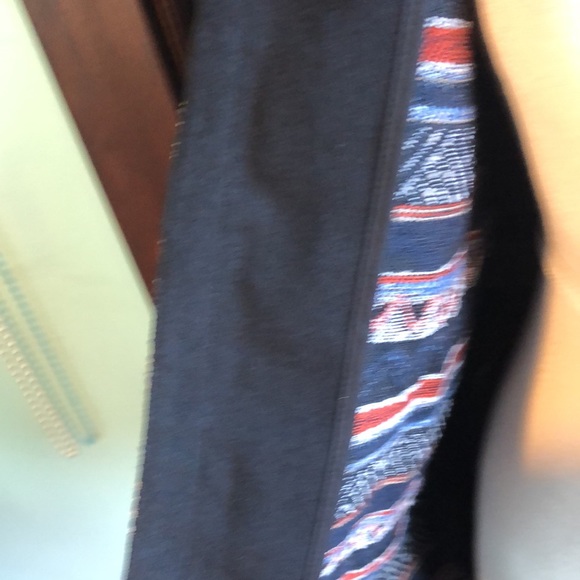 Anthropologie Southwest theme Elodie Medium Jacket/navy/red/white/light blue - Picture 8 of 16